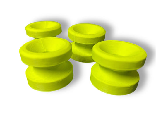 Kit di 4 Tamponi Ruota per Moto e Pit Bike – Compatibili con Tutti i Cavalletti Alzaruota