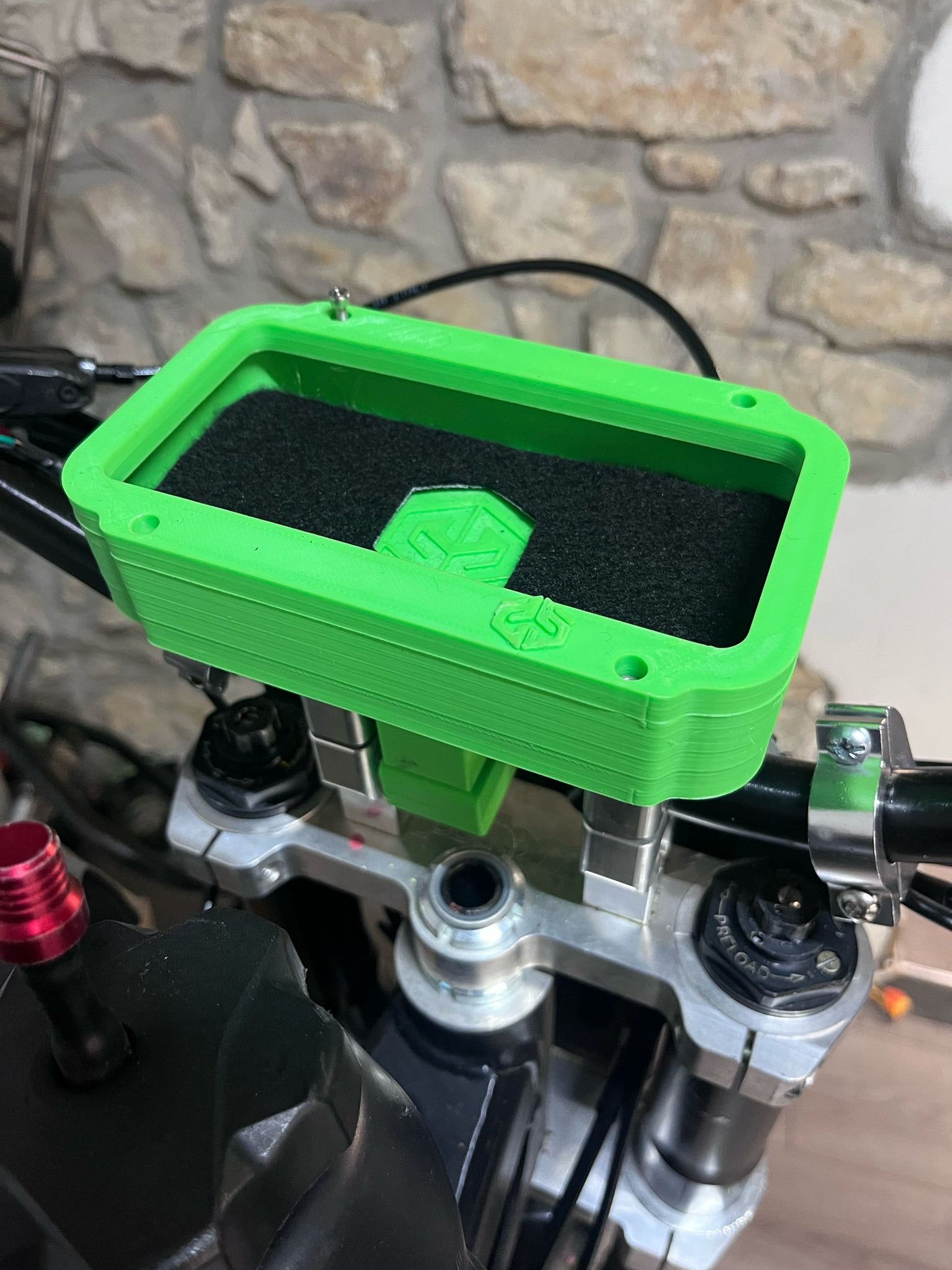Supporto da Manubrio con Porta Telefono – Universale per Moto e Pit Bike