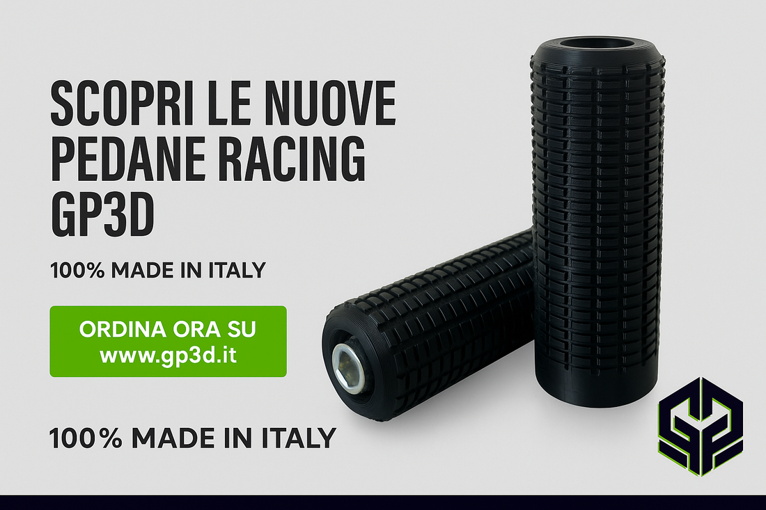 Perché scegliere le nuove Pedane Racing GP3D: precisione, controllo e massima performance