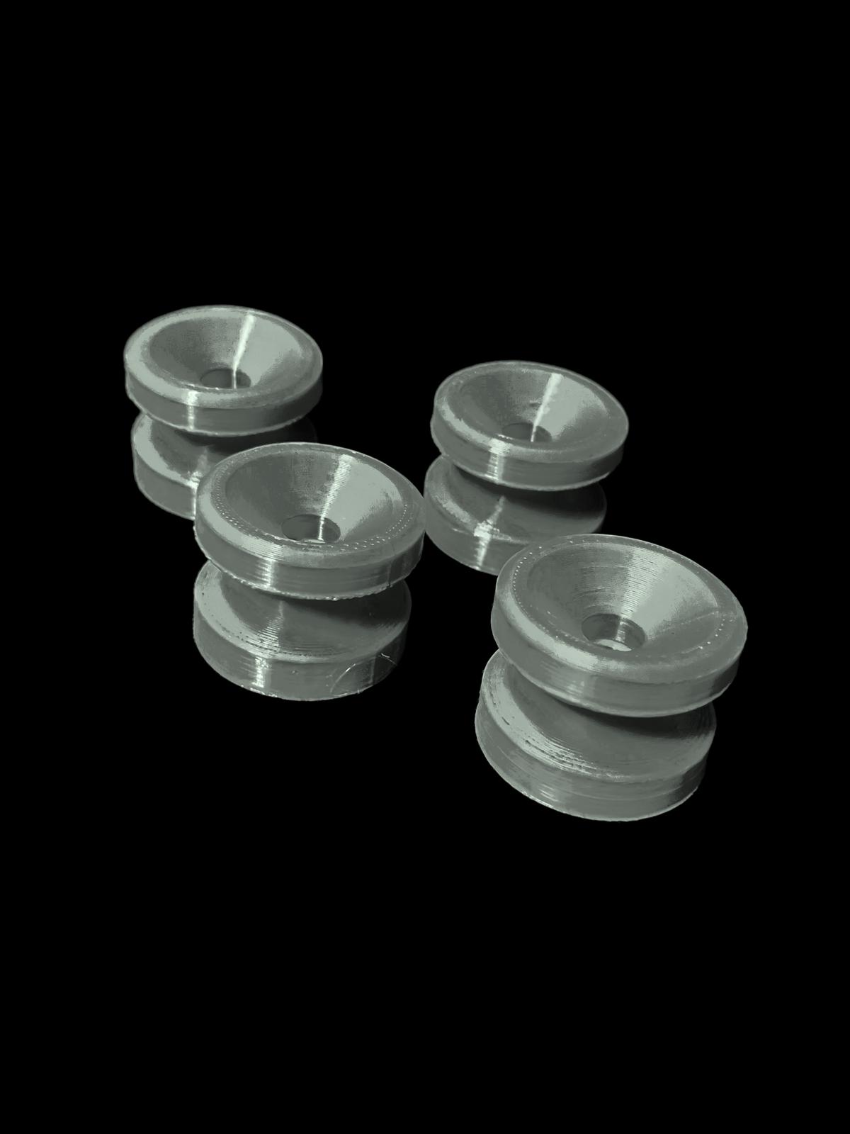 Kit di 4 Tamponi Ruota per Moto e Pit Bike – Compatibili con Tutti i Cavalletti Alzaruota