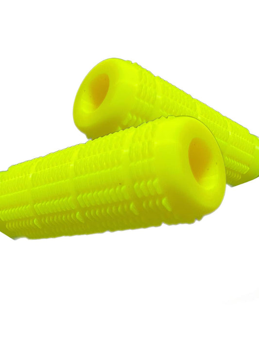 Coppia di Pedane Ultra Resistenti in ABS – Omologate per Minigp e Pit Bike col. red
